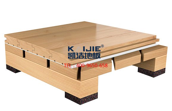 單龍骨45°斜鋪結(jié)構(gòu)系統(tǒng),運(yùn)動木地板廠家,運(yùn)動木地板結(jié)構(gòu),體育地板結(jié)構(gòu)