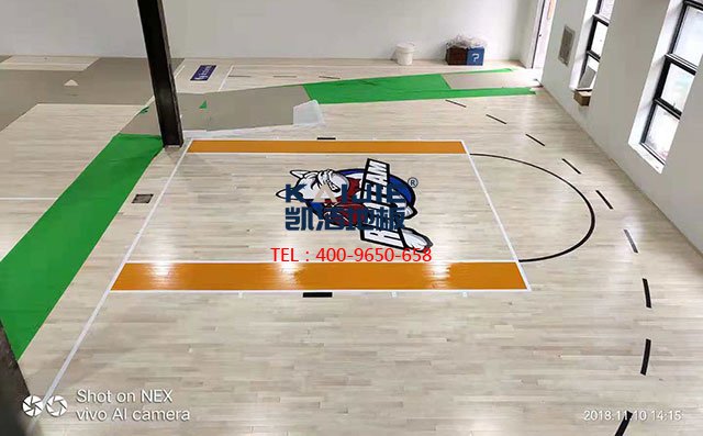 北京朝陽區(qū)祈園文化創(chuàng)意小鎮(zhèn)運(yùn)動木地板項(xiàng)目——凱潔運(yùn)動木地板