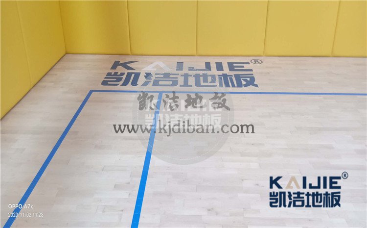 北京市海淀區鐵盟物流籃球館和羽毛球館木地板案例