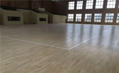 呼和浩特楓樺木籃球地板結構-凱潔地板